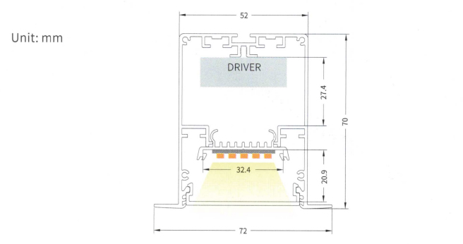 AZALEA 48V Track Linear