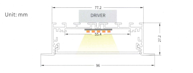 ASTER 48V Track Downlight