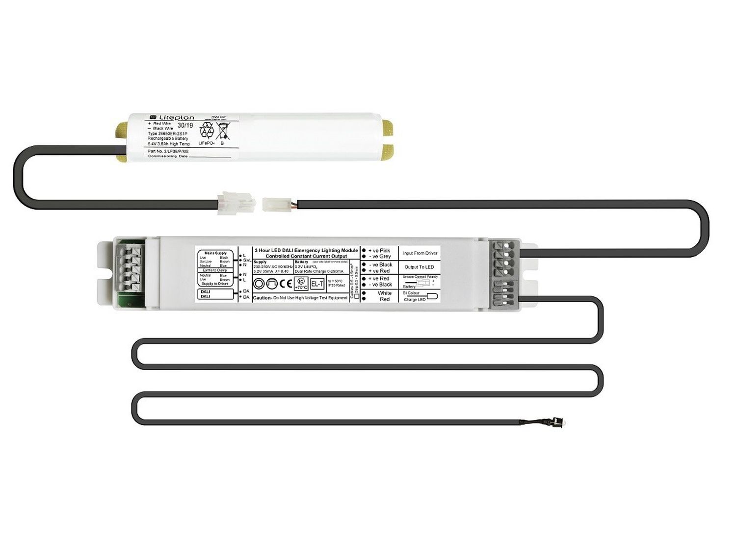PROTEUS – DALI-2 3 Hour Emergency Conversion Pack