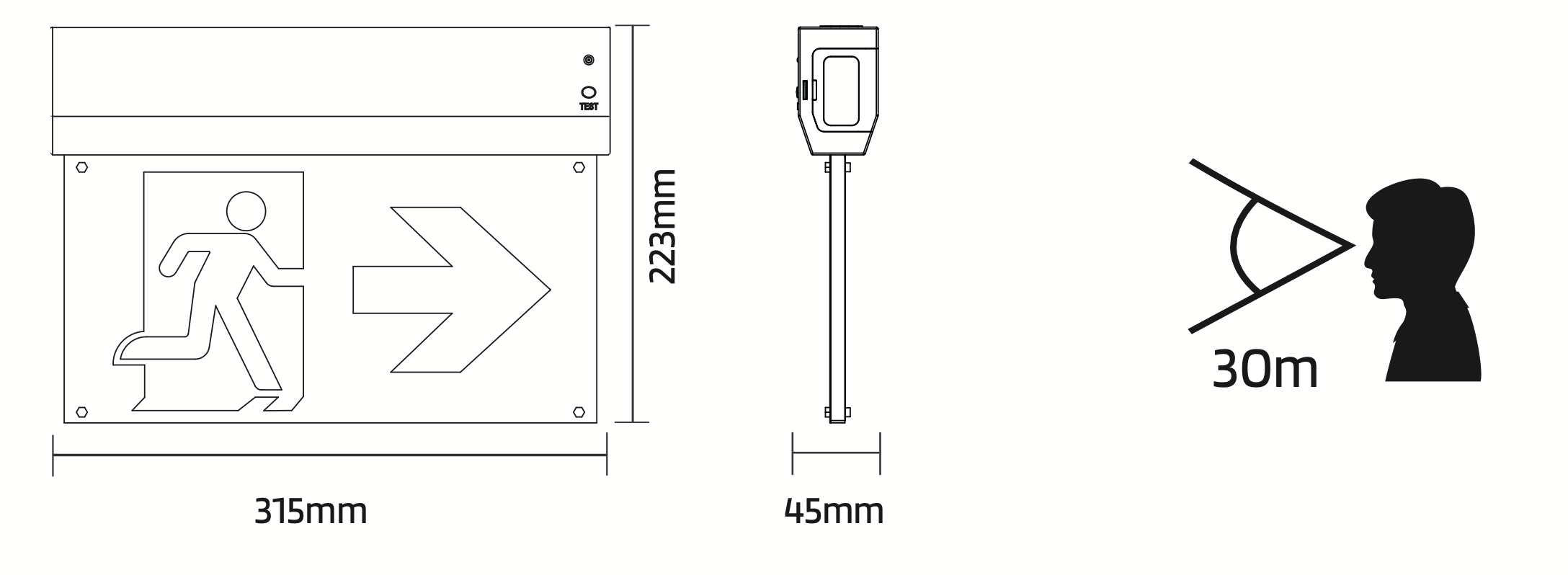 CARPO – Emergency Exit with Hanging Blade