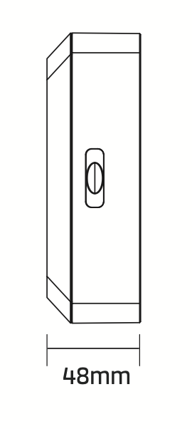 UMBRIEL – Surface Mounted Square Non-Maintained Emergency Downlight