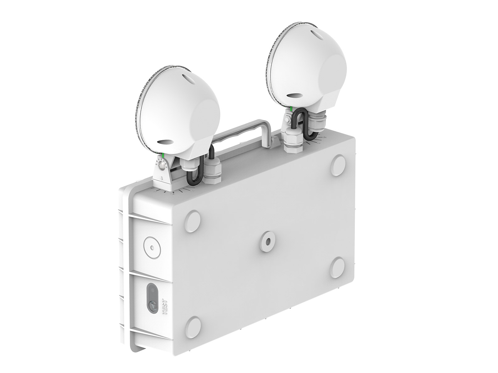 NESO – Surface Mounted IP Rated Twin Emergency Spotlight