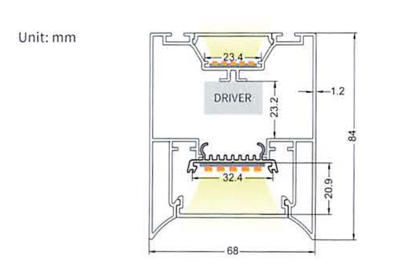 1M-36W-SUS-58X84-D/I