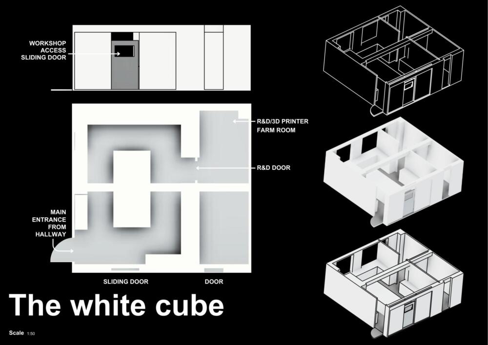 The White Cube CAD drawings
