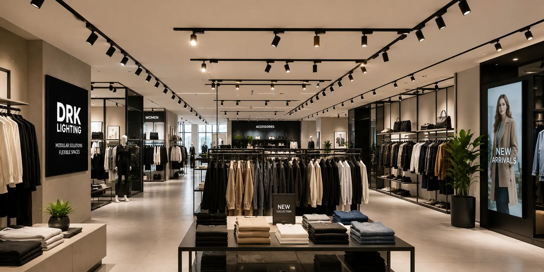 Modular Lighting for Retail